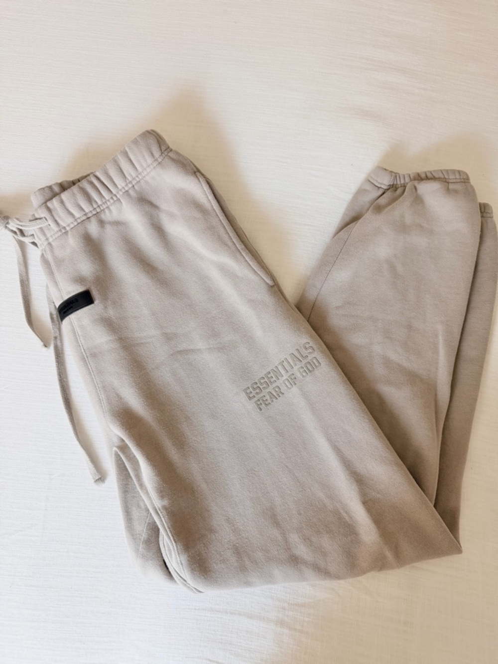 Fear of God Essentials vintage Fleece Sweatpant jogger Mens Medium in ‘Seal’ - Picture 2 of 7